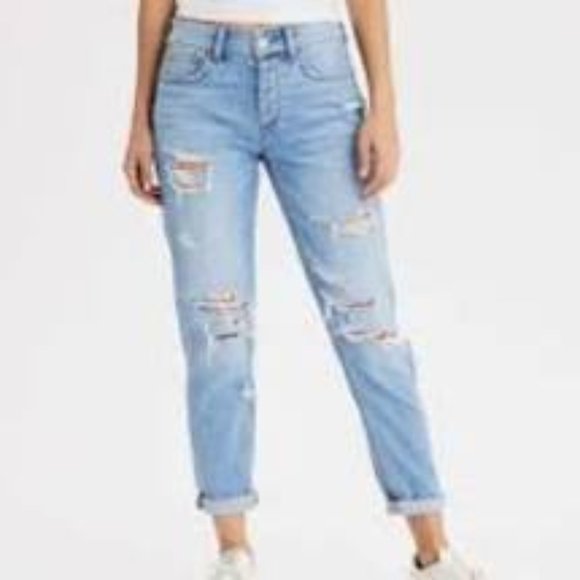 American Eagle Outfitters Denim - American Eagle Stretch Tomgirl Jeans Long